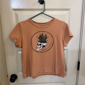 Hurley Tan Cotton Tee